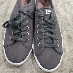 Ked’s Kickstart Jersey lace-up sneaker, Dark Grey NWT size 9.5